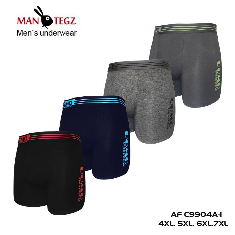 Bokserki męskie Roz 4XL-7XL, Mix kolor Paczka 24 szt